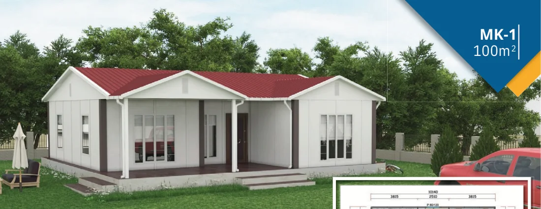 MK-1 100 m² — Single-storey