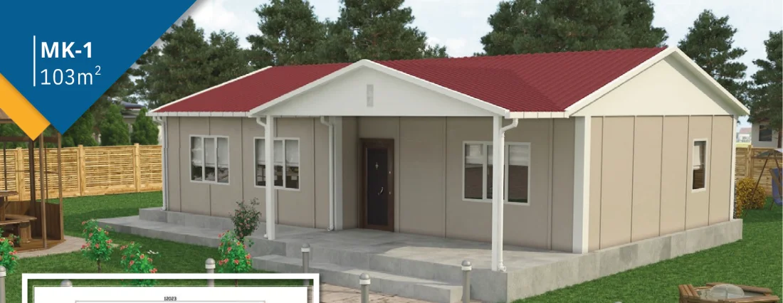 MK-1 103 m² — Single-storey