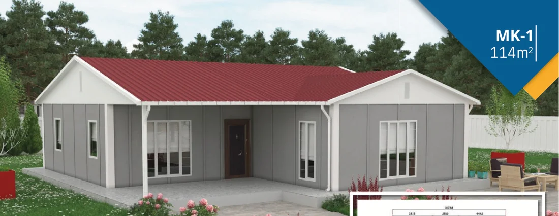 MK-1 114 m² — Single-storey