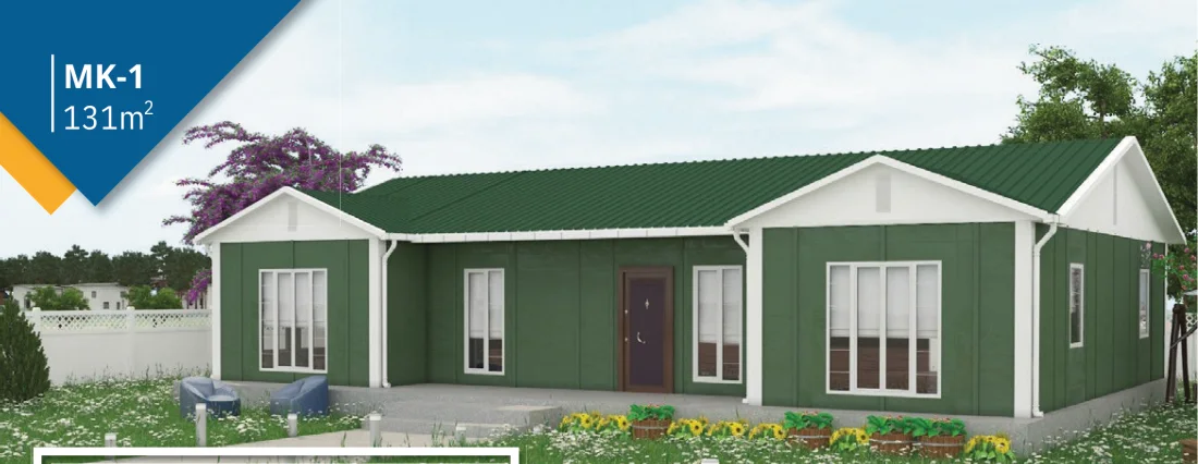 MK-1 131 m² — Single-storey