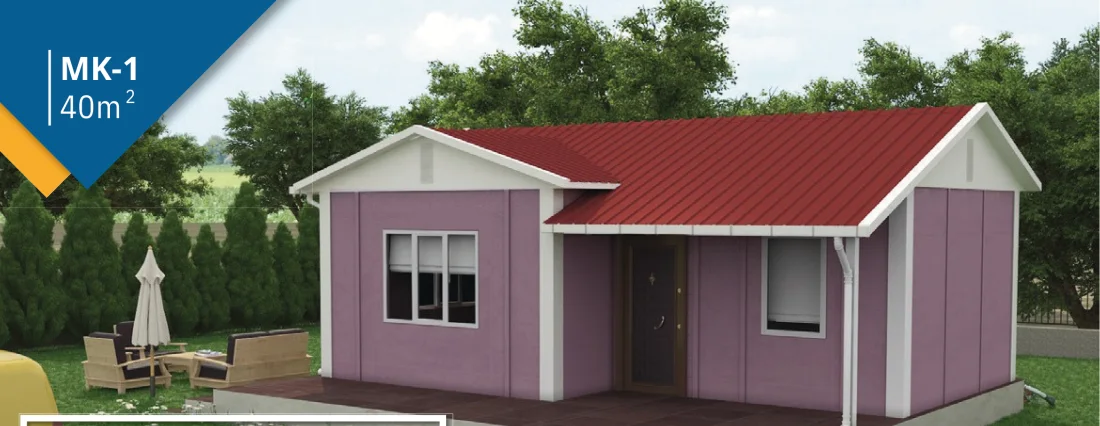 MK-1 40 m² — Single-storey